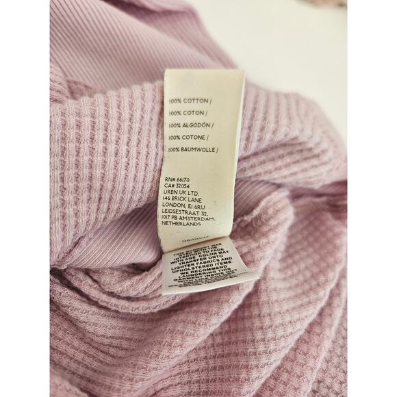 Free People We The Free Owen Thermal Knit Top, Size L - Picture 10 of 12